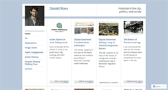 Desktop Screenshot of historiandanielross.com